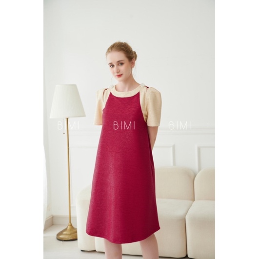 ĐẦM KHOÉT VAI MIX MÀU - BIMI