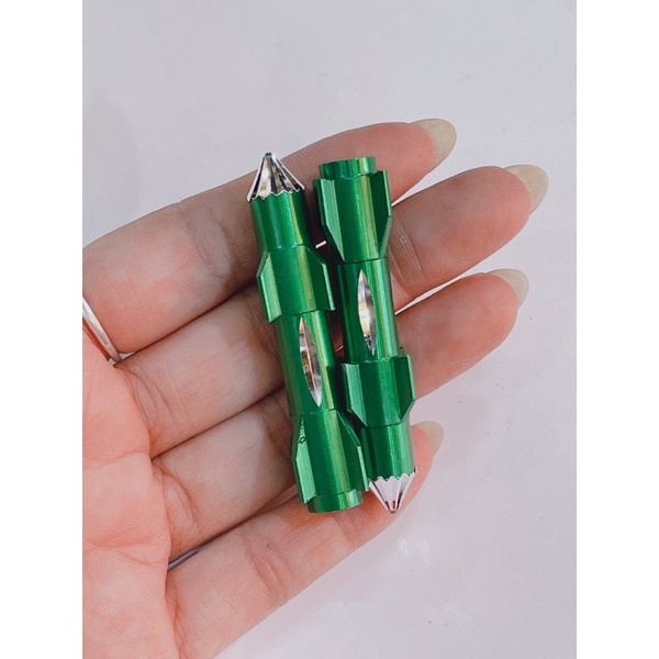 Hoả tiển màu tăng sên, hoả tiển nhôm tăng thắng 6li dài 6cm lắp thông dụng xe máy