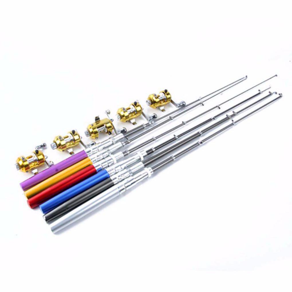 Cần Câu Cá Mini Bỏ Túi Bằng Hợp Kim Nhôm