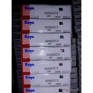 Vòng bi koyo 6209-6210-6211-6212-6213