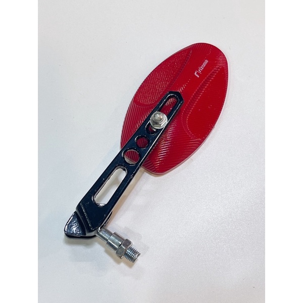 Kính chiếu hậu mẫu hột xoài có tăng đưa, gương gắn xe máy, kiếng kiểu màu