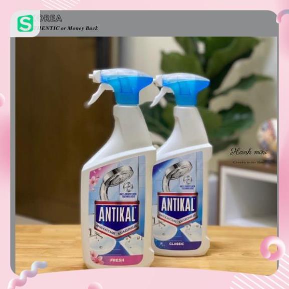 Antikal Làm sạch thiết bị tollet Hàn Quốc, Không axit, Không mùi nồng, An toàn tuyệt đối- ORDERKOREA