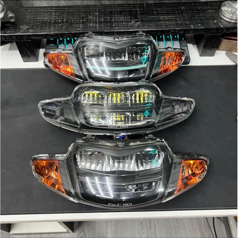 Choá đèn pha led 2 tầng Zhipat wave anpha zx