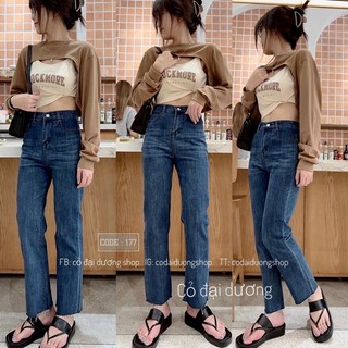 quần jeans ống đứng