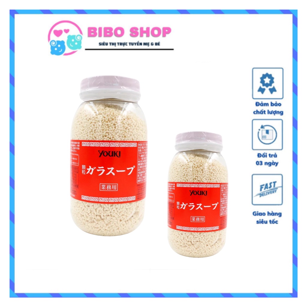 Hạt Nêm Không Mỳ Chính Youki 520gr Nội địa Nhật Bản