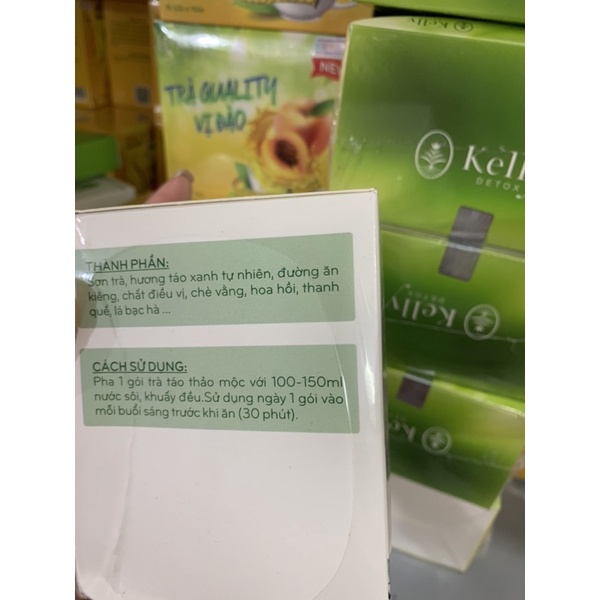 Trà Giảm Cân Táo Xanh Kelly
