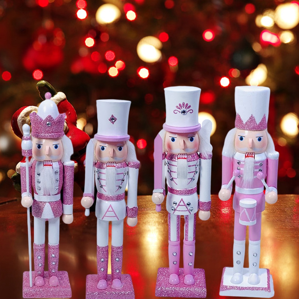[Prettyia1] Tượng Vua Nutcrackers / Nutcrackers Trang Trí