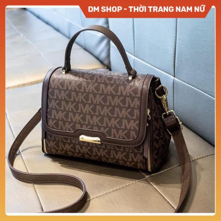 Túi Xách Nữ đeo chéo Sẻ Khóa 3 Ngăn , Túi sách cầm tay đeo vai họa tiết phong cách thời trang hàn quốc hot dm shop