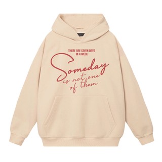 Hoodie someday trước ngực,đơn giản dáng unisex nam nữ