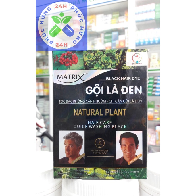 Dầu gội Matrix gội là đen, gội là nâu (Hộp 10 gói x 30ml/hộp)