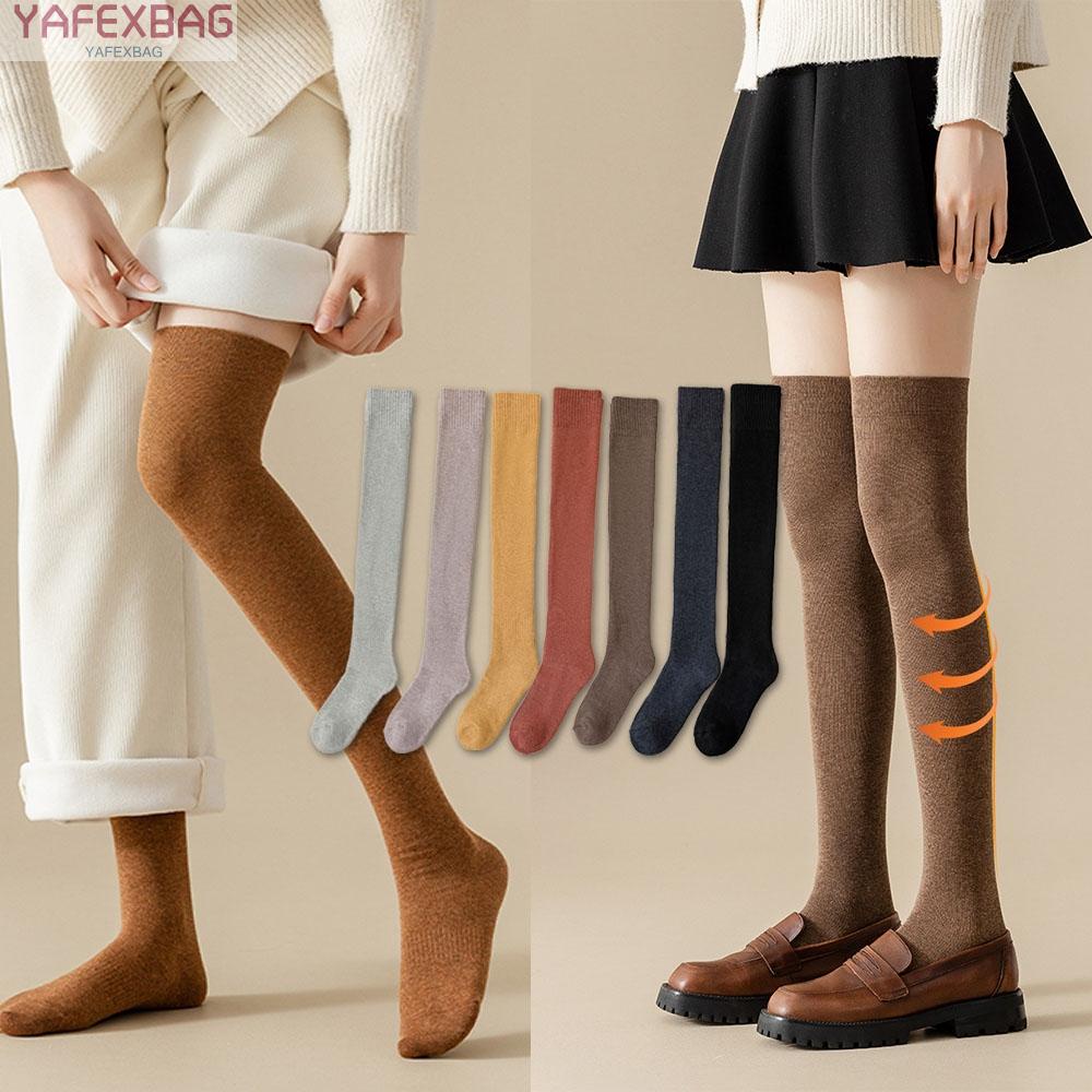 Womens Cotton Knee Long Students Socks Fashion Japanese-Style Girls Stockings