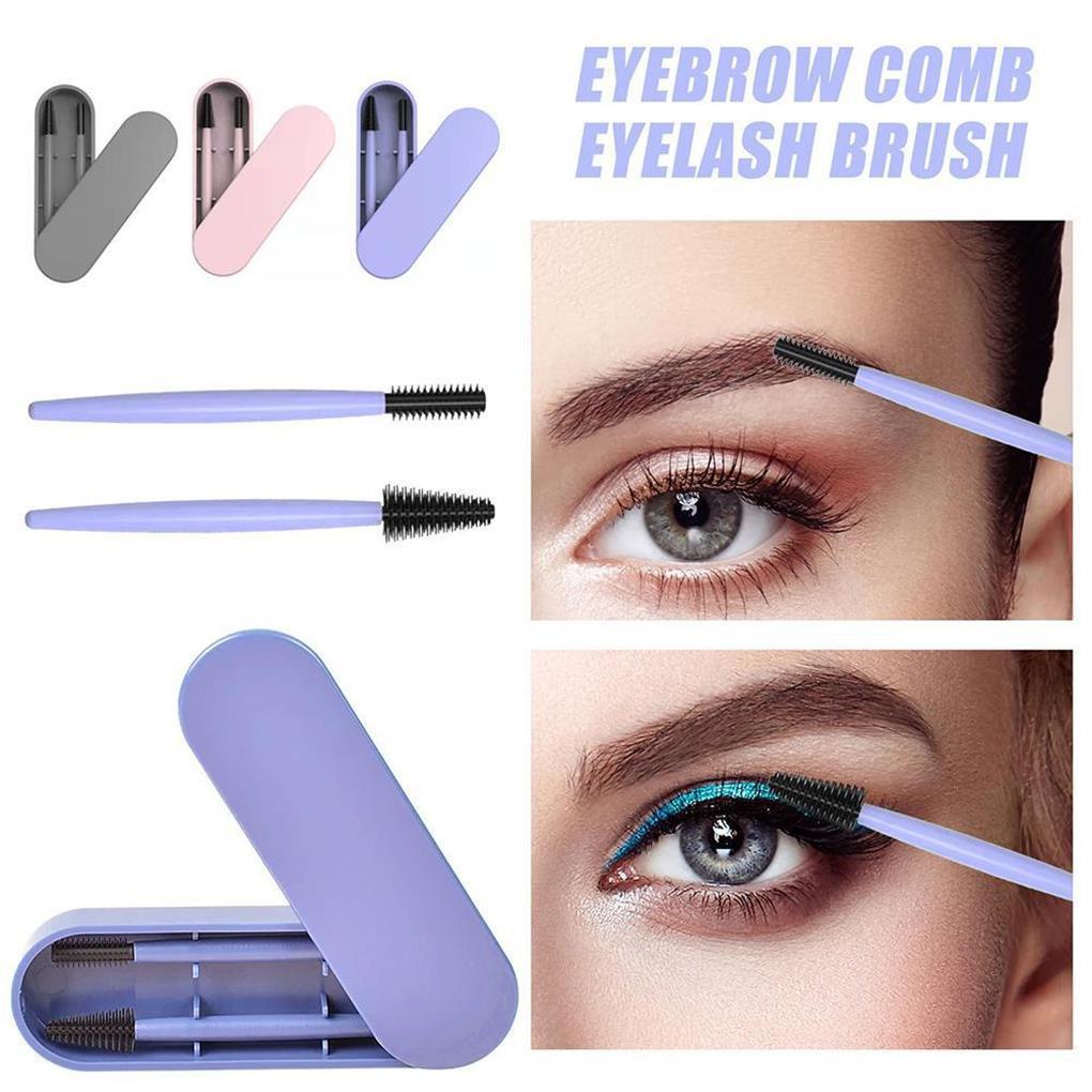 Bộ Cọ Trang Điểm Lông Mày Lông Mi Làm Đẹp Tái Sử Dụng Được Cho Bạn Nữ