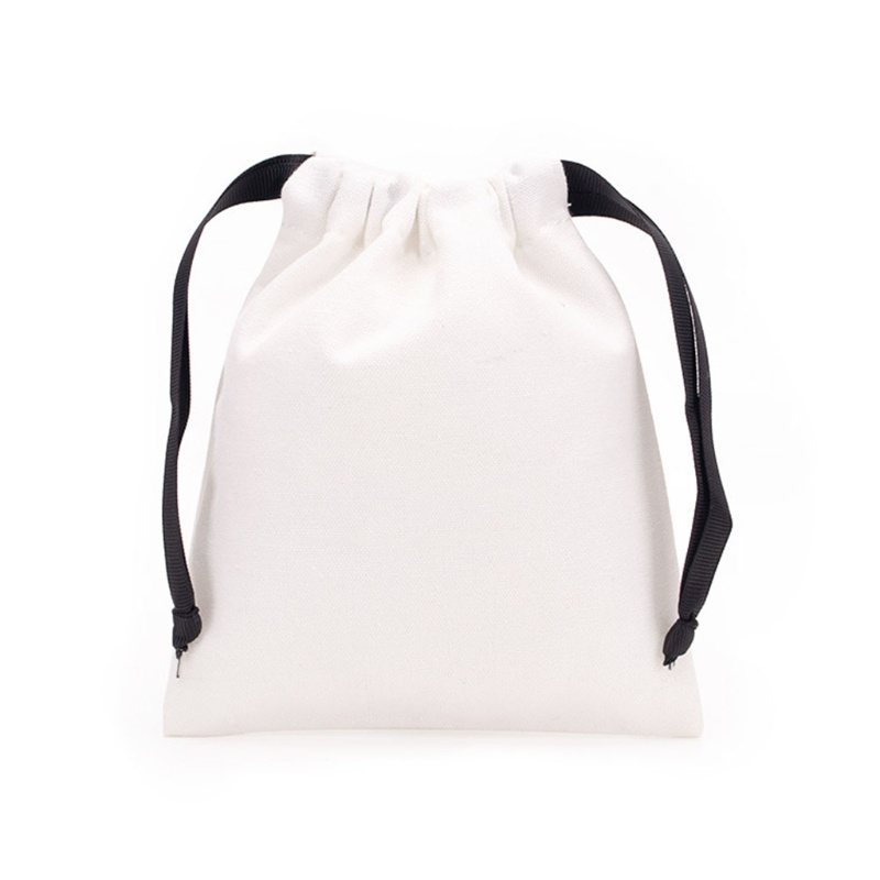 Túi Dây Rút Đựng Quà Giáng Sinh 10 Ounce Chất Liệu Cotton Tái Sử Dụng Tiện Lợi