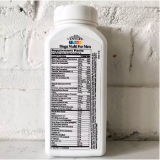 Siêu Vitamin tổng hợp, bổ sung đầy đủ vitamin, tăng cường sức khỏe, cải thiện vóc dáng Mega Multi For Men 90 viên