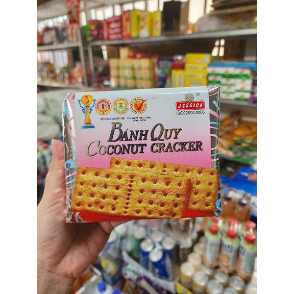 BÁNH QUY COCONUT CRACKER GÓI 178GR