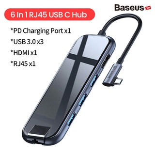 Hub chuyển đa năng Baseus Superlative Multifunctional 6 in 1