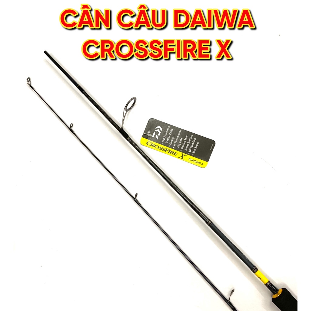 Cần câu Daiwa Crossfire X  662MS 1m98