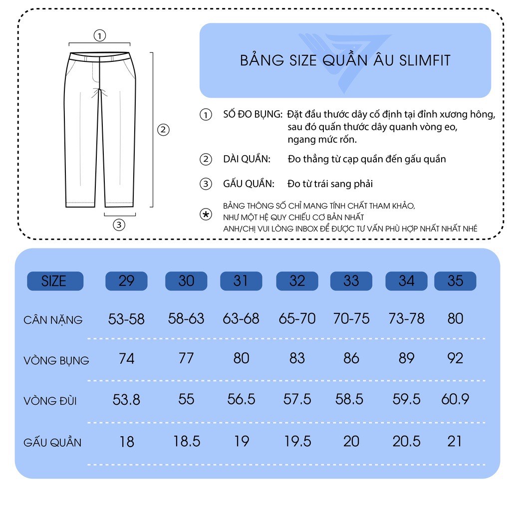 Quần Kaki Dáng Ôm SLIM FIT KSG7617