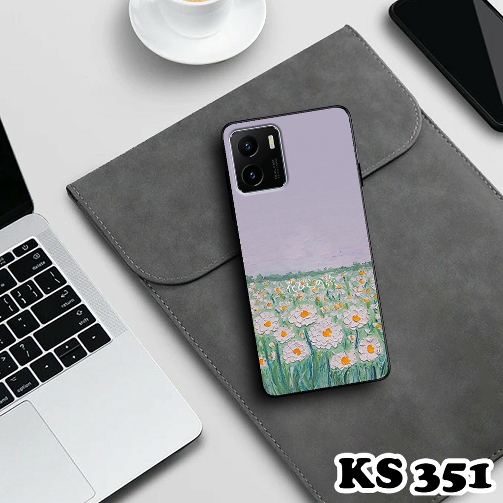 Ốp lưng Vivo Y15a - Y15s - Ốp Vivo in hình Cánh đồng hoa - Chất liệu TPU siêu bền