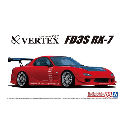 MÔ HÌNH AOSHIMA - 1/24 VERTEX FD3S RX-7 '99