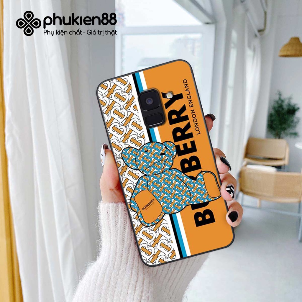 Ốp lưng điện thoại Samsung A8 2018 / A8 Plus / A8+ fendy, búp bơ rì, kaws thời trang, vỏ ốp thời trang rẻ đẹp