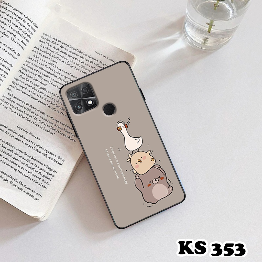 Ốp lưng Poco C40 - Ốp Xiaomi in hình Cat&amp;Bear đáng yêu - Chất liệu TPU siêu bền