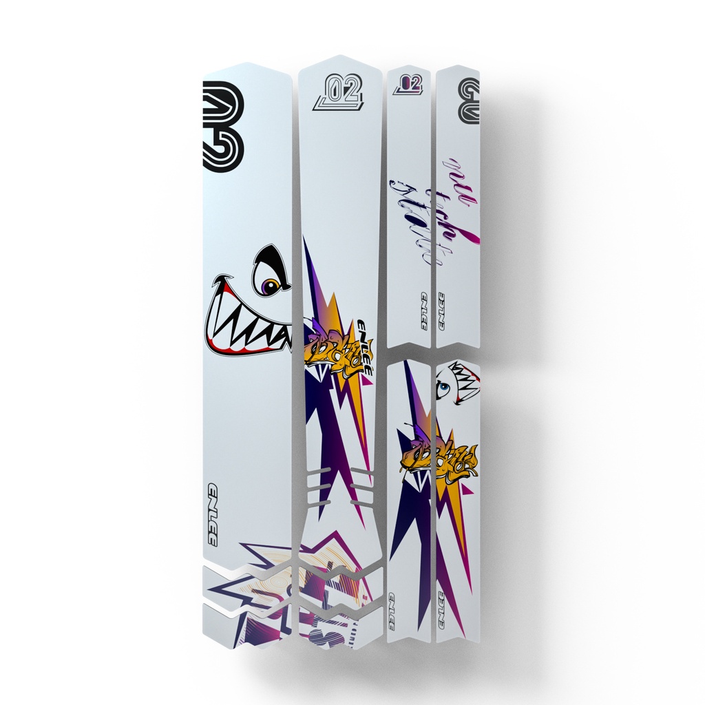 Miếng Dán Trang Trí Khung Trước Bảo Vệ Khung Xe Đạp Leo Núi