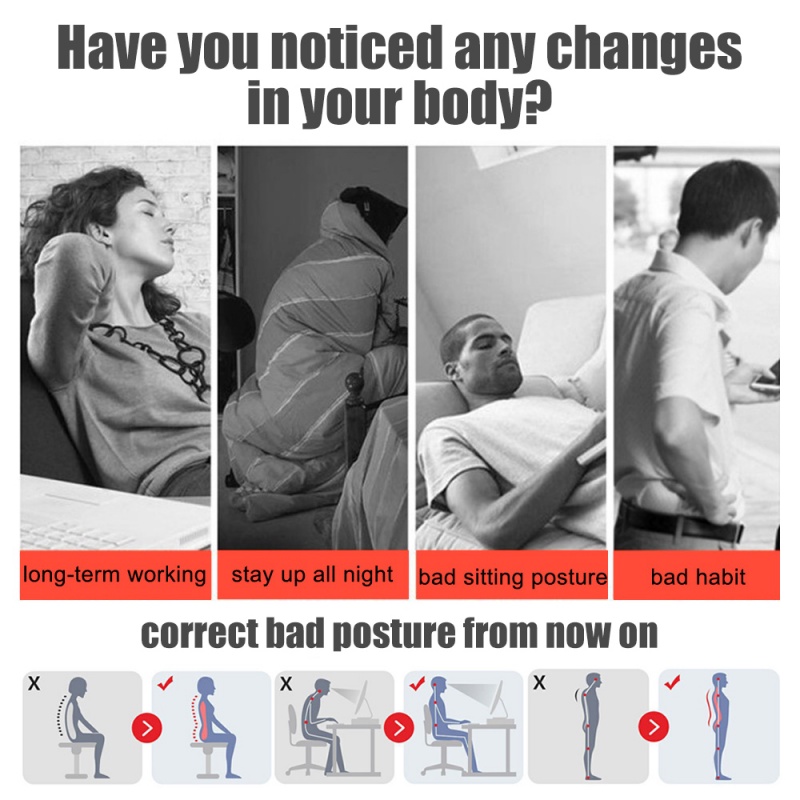 Đai Chỉnh Tư Thế Chống Gù Lưng Cho Nam Và Nữ