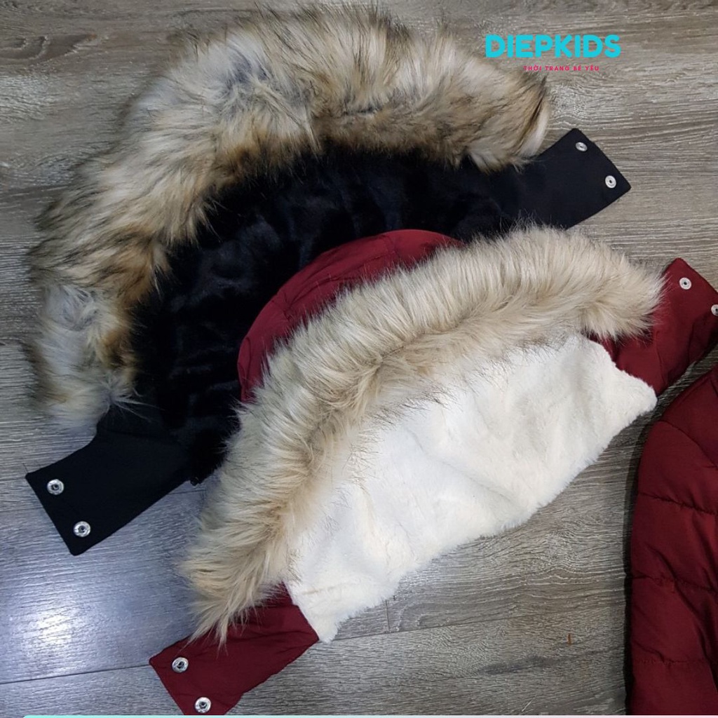 Áo khoác Parka Zara nữ áo khoác lót lông dáng ngắn 2022