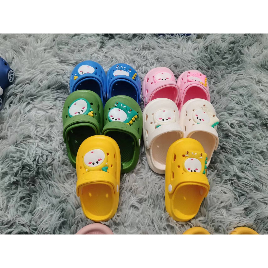 Dép crocs, dép sục có quai hậu mẫu sừng baby nhiều màu cute cho bé
