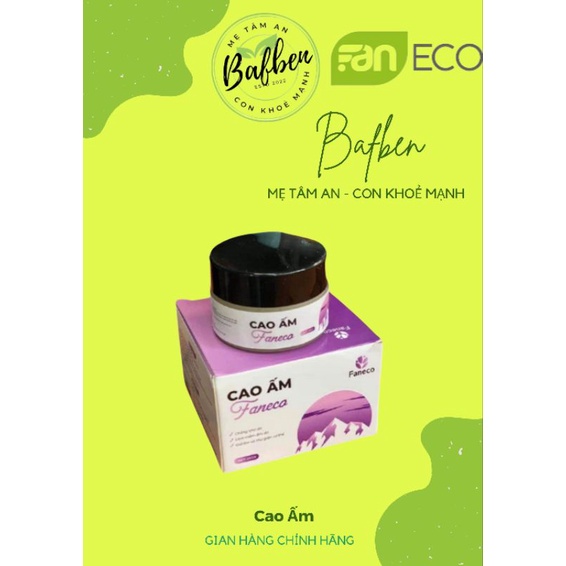 CAO ẤM FANECO