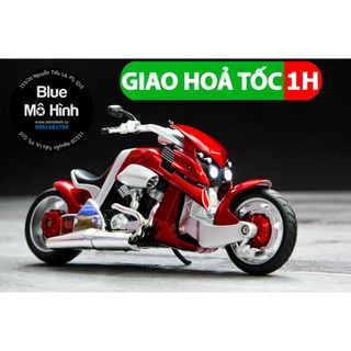Xe mô hình mô tô tuyệt đẹp V Rex Travertson 1:12