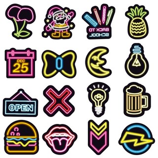 10 sticker dán trang trí noen phong cách ( không trùng)
