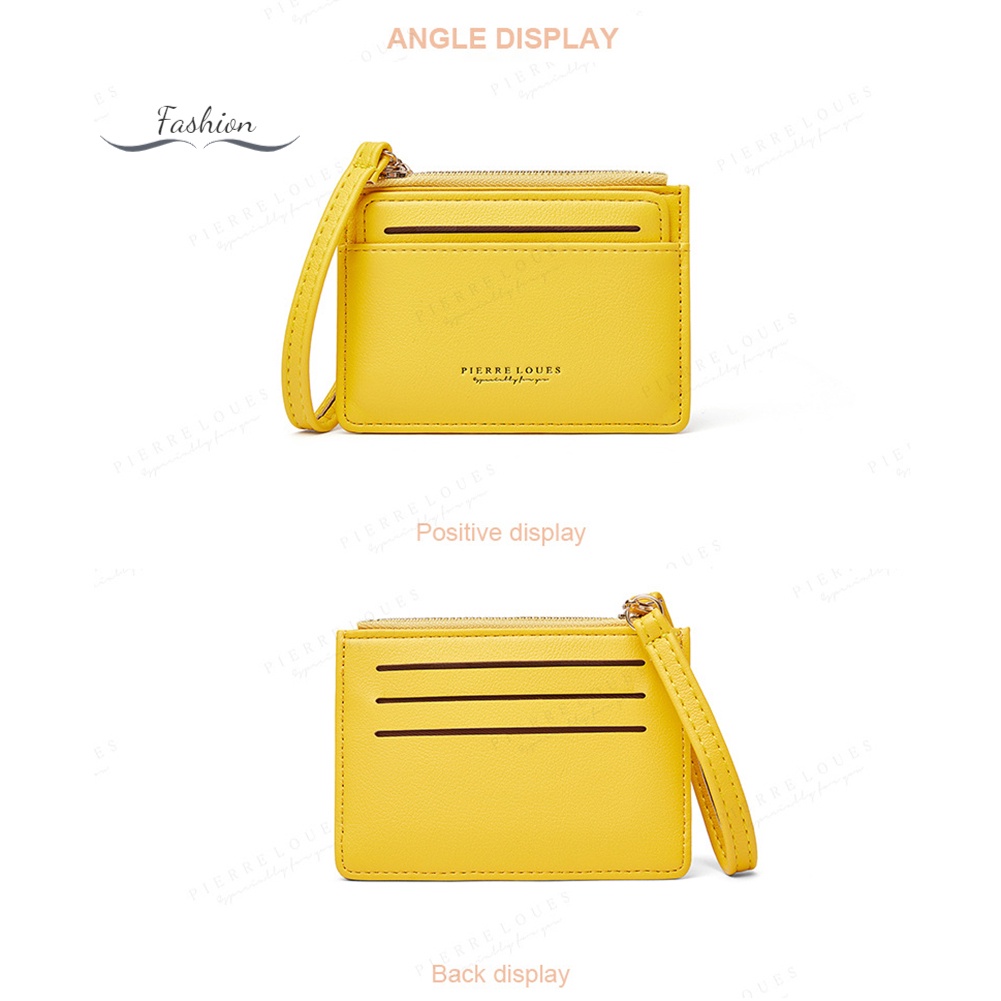 Ví Dài Mini Có Khóa Kéo Đựng Thẻ Dành Cho Nữ