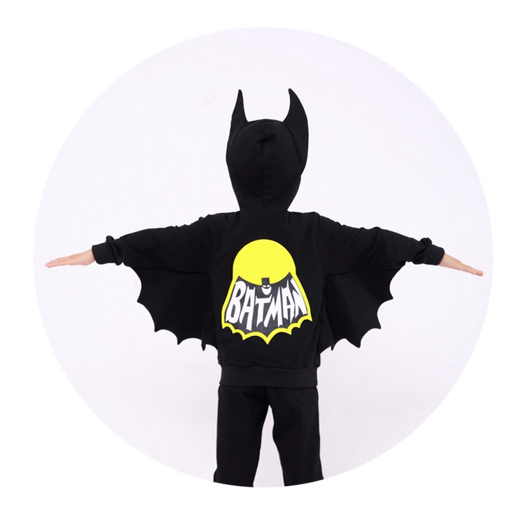 Bộ Đồ Hóa Trang Nhân Vật Siêu Anh Hùng / Dơi Độc Đáo Cho Bé Trai Dịp Halloween