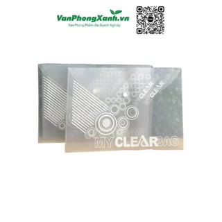 Clear bag ( Túi khuy) Khổ Mỏng - Trung - Dầy (1 chiếc)