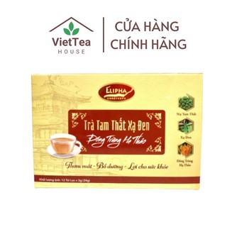 Trà tam thất xạ đen đông trùng hạ thảo traphaco sapa 12 túi x 2g