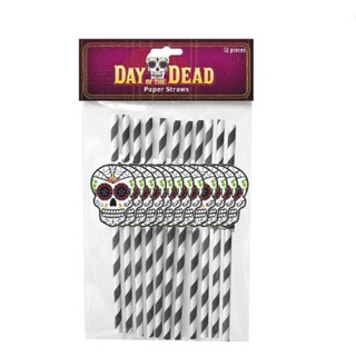 Ống hút lễ hội-12 cái halloween uncle bills uh01626