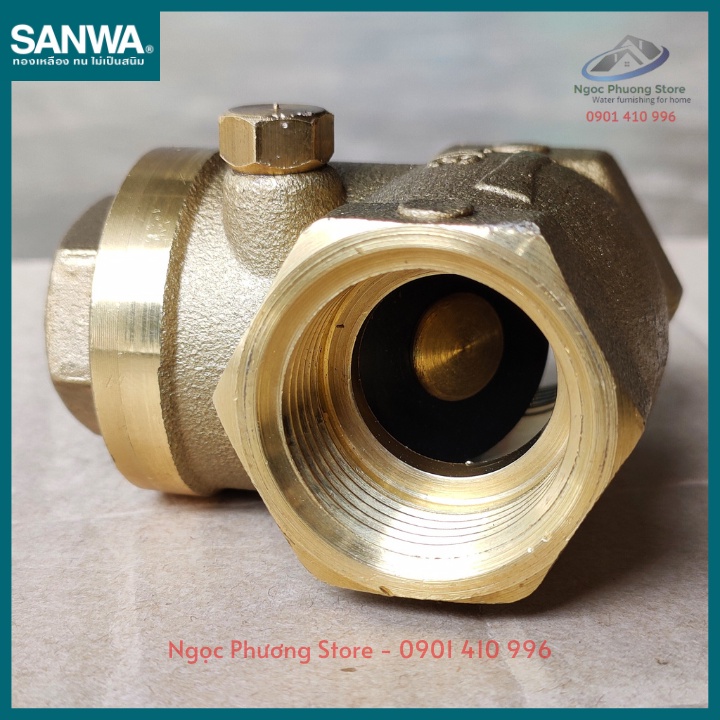 Van 1 chiều lá lật bằng đồng, hàng chính hãng nhập khẩu - Ren 21mm, ren 27mm, ren 34mm