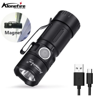  Đèn Pin AloneFire X30 XPG Led Mini 500 lumens Siêu Sáng Sạc Usb Có Nam Châm Hút Dùng Khi Đi Cắm Trại 