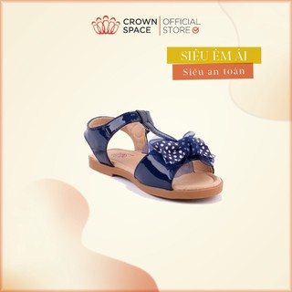 Dép Quai Hậu Bé Trai Crown Space Cao Cấp CRUK7016 Nhẹ Êm, Chống Hôi Chân Size 26 đến 32