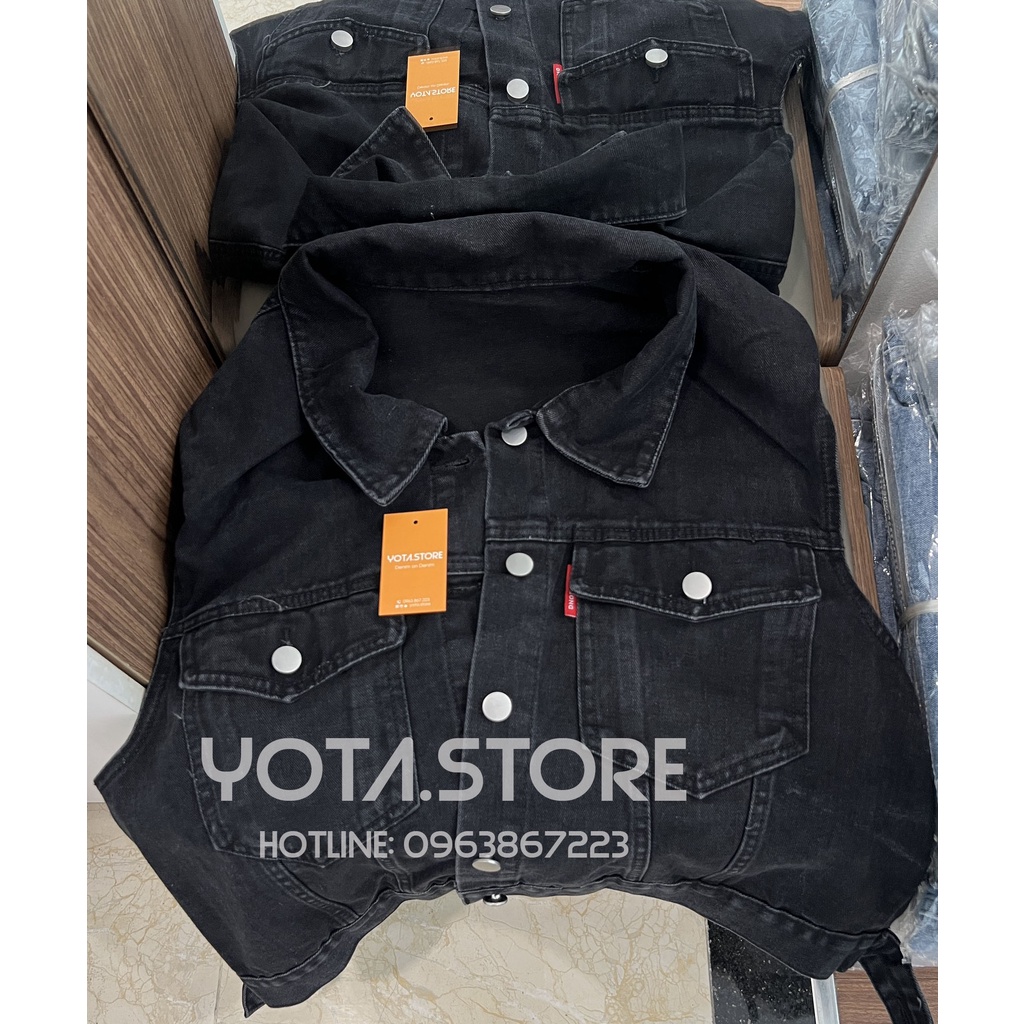 Áo khoác jeans gile - KB69