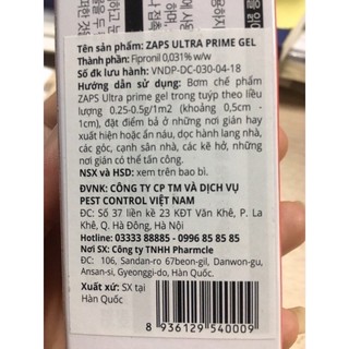 thuốc diệt gián Đức Zaps ( gián bé li ti) nhập khẩu Hàn Quốc