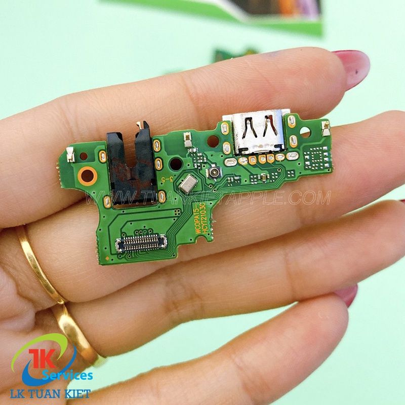 Cụm sạc Oppo A15 / Cụm chân sạc, mic, tai nghe Oppo A15