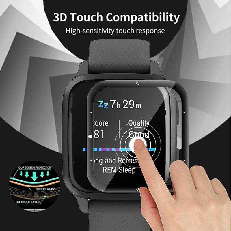 Phim Dán 3D Bảo Vệ Màn Hình Chống Trầy Cho Garmin Venu SQ 2 2s Music Vivoactive 4 4S HD Garmin Forerunner 955 245 945 255 255s