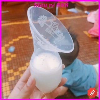 ⚡️ Phễu hứng sữa tự động kèm nắp + đế