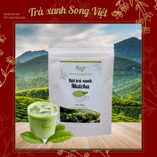 Matcha Trà Xanh pha chế, làm bánh Song Việt gói 100G