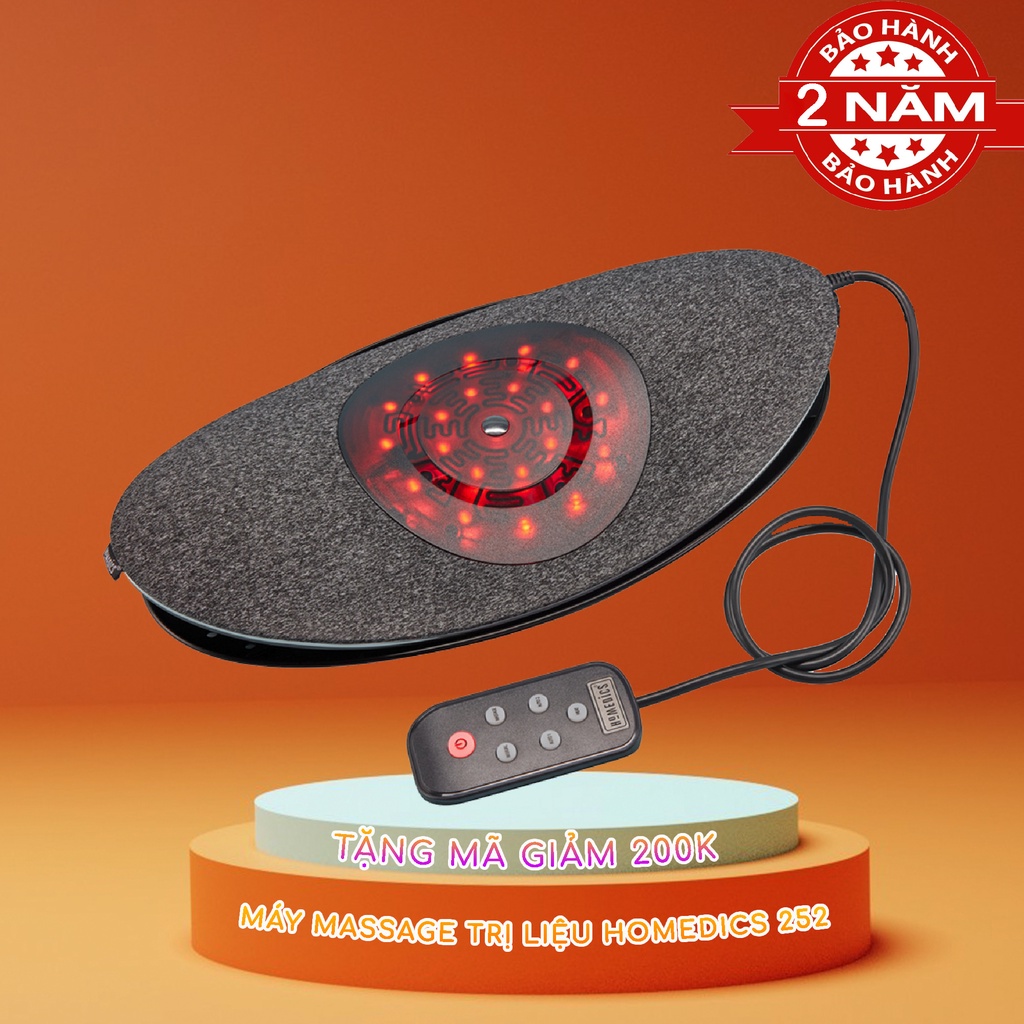 Máy massage trị liệu thoái hóa cột sống, kéo dãn cơ lưng Homedics SP-252HJ