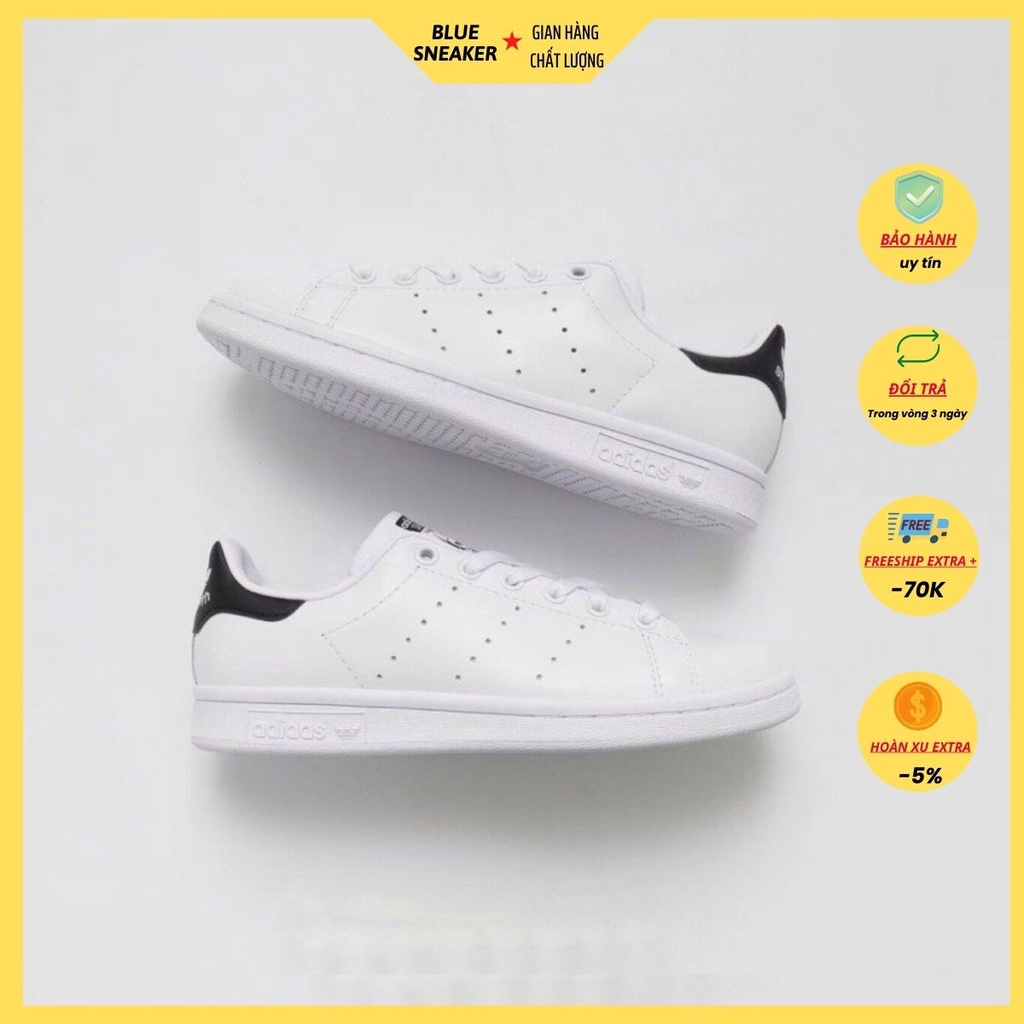 Giày Sneaker Adidas Stansmith Trắng Đen (fullbox+freeship)