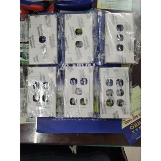 ⚡ mặt taplo sino 1, 2, 3, 4, 5, 6 lỗ và công tắc sino & combo 5 đế nổi & combo 5 đế đơn